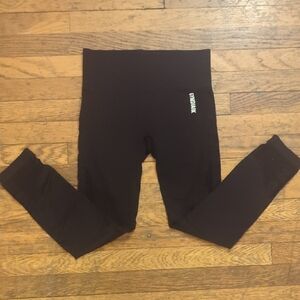 Black Perforated Women's Gymshark Leggings